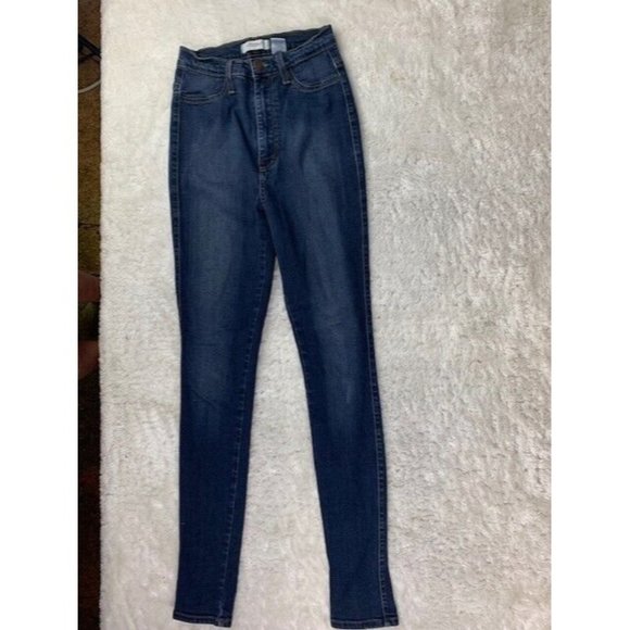 Vibrant  MIU Size 9 Womens Jeans Skinny Stretch High Rise Med Wash Skinny - Picture 1 of 3